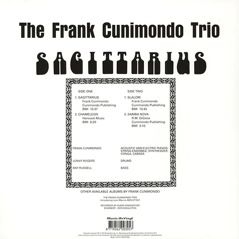 Frank Cunimondo Trio - Sagittarius