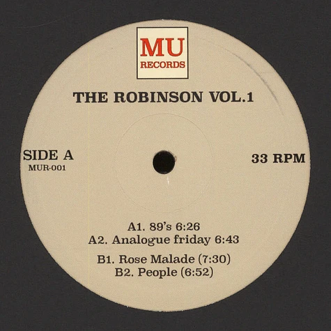 V.A. - The Robinson EP Volume 1