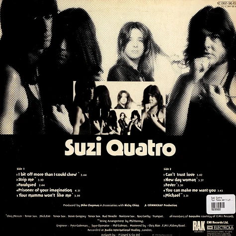Suzi Quatro - Your Mamma Won't Like Me