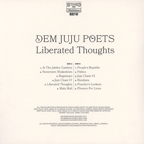 Dem Juju Poets - Liberated Thoughts