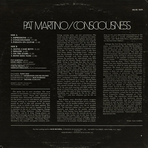 Pat Martino - Consciousness
