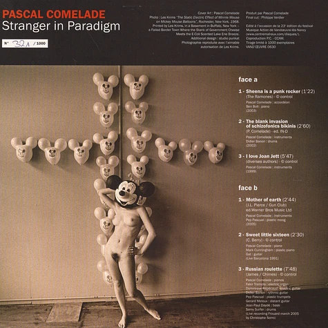 Pascal Comelade - Stranger in Paradigm