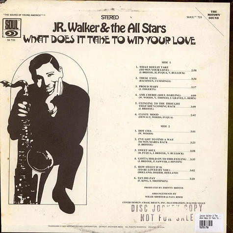 Junior Walker & The All Stars - What Does It Take To Win Your Love