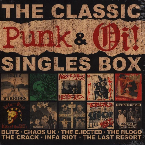 V.A. - The Classic Oi! & Punk Singles Box