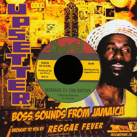 Clinton Fearon / The Upsetters - Message To The Nation / Dub Message