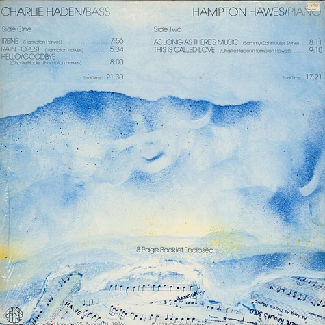 Charlie Haden / Hampton Hawes - As Long As There's Music