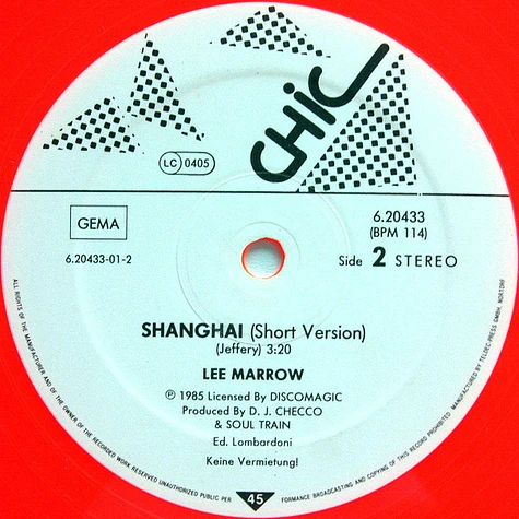 Lee Marrow - Shanghai