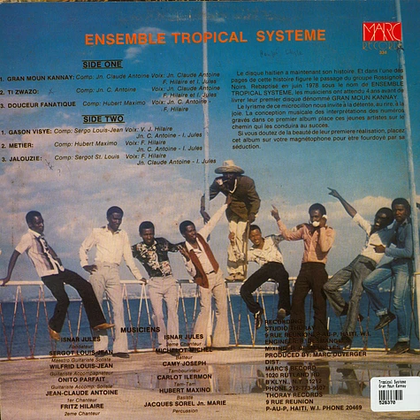 Tropical Systeme - Gran Moun Kannay