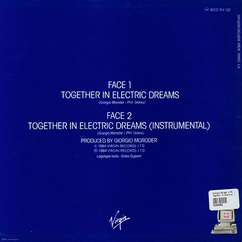 Giorgio Moroder & Philip Oakey - Together In Electric Dreams