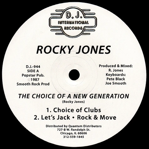 7Rocky Jones - The Choice Of A New Generation