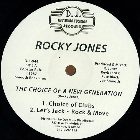 7Rocky Jones - The Choice Of A New Generation