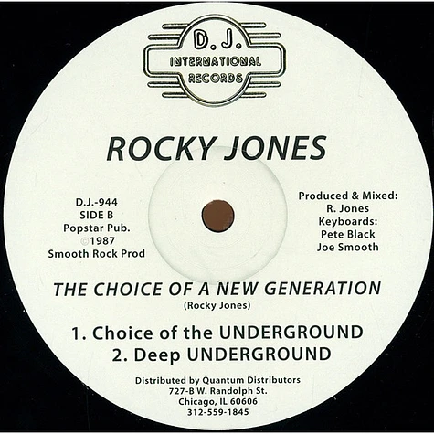 7Rocky Jones - The Choice Of A New Generation