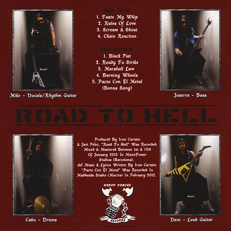 Iron Curtain - Road To Hell