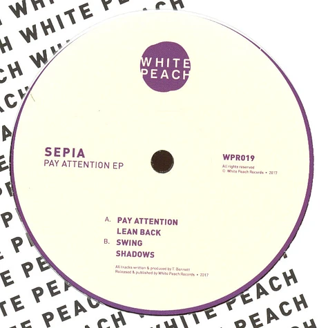 Sepia - Pay Attention EP