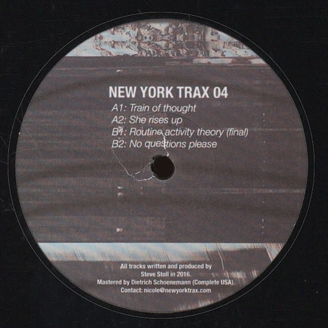 Steve Stoll - New York Trax 04