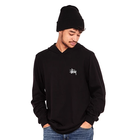 Stüssy - Basic Stussy Hooded Longsleeve