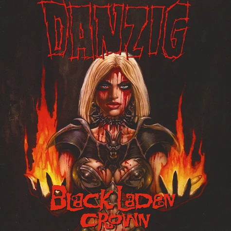 Danzig - Black Laden Crown Orange Vinyl Edition