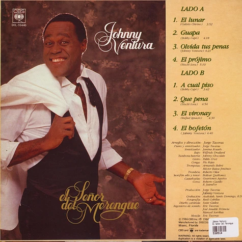 Johnny Ventura - El Señor Del Merengue