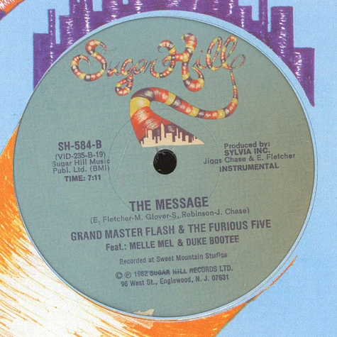 Grandmaster Flash & The Furious Five – New York New York (1983, Vinyl) -  Discogs