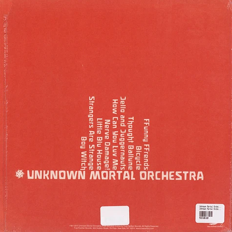 Unknown Mortal Orchestra - Unknown Mortal Orchestra