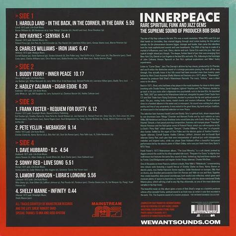 V.A. - Inner Peace (Rare Spiritual Funk & Jazz Gems)