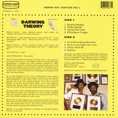 Darwin's Theory - Darwin's Theory