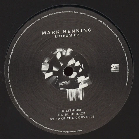 Mark Henning - Lithium EP