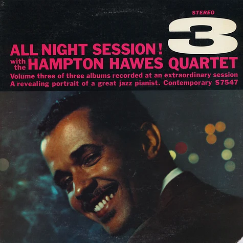 Hampton Hawes Quartet - All Night Session, Vol. 3