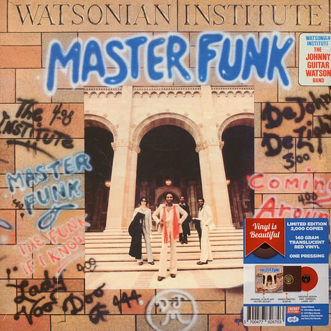 Watsonian Institute - Master Funk Red Vinyl Edition