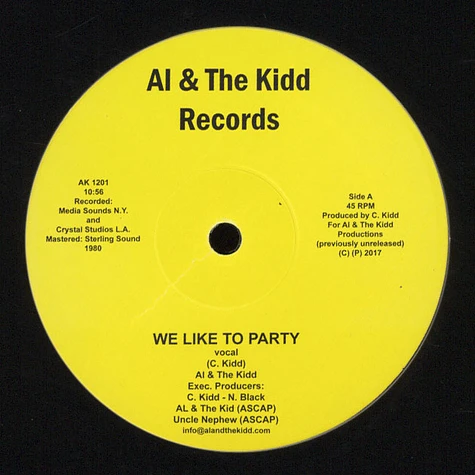 Carl Kidd & The Kidds - We Like To Party