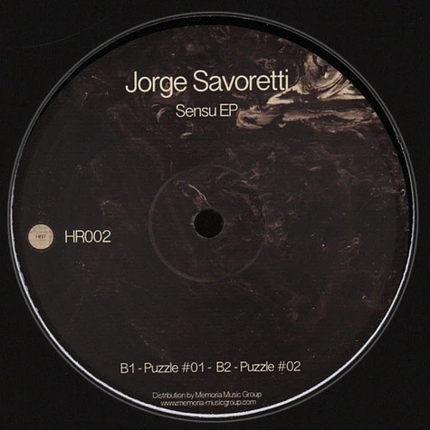 Jorge Savoretti - Sensu EP