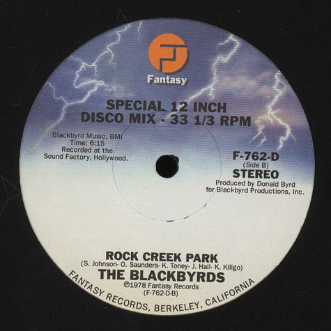 The Blackbyrds - Rock Creek Park / Happy Music