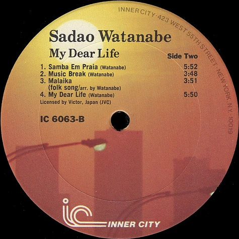 Sadao Watanabe - My Dear Life