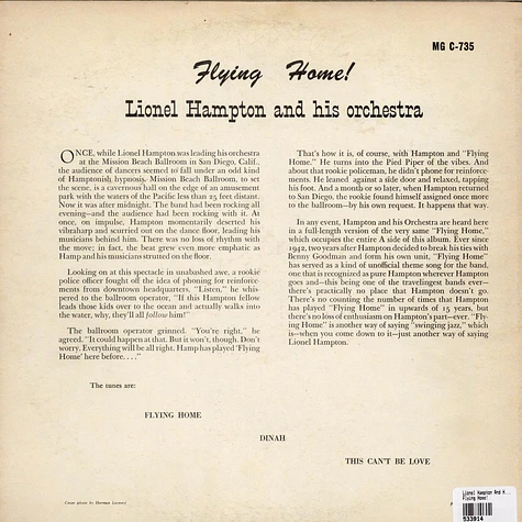 Lionel Hampton And His Orchestra - Flying Home!