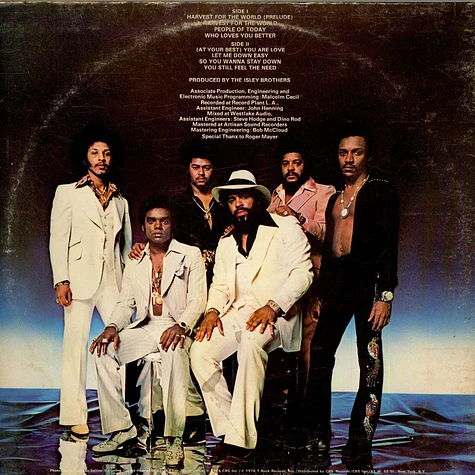 The Isley Brothers - Harvest For The World