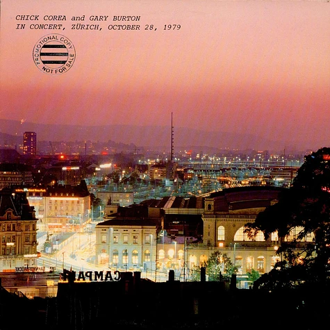 Gary Burton / Chick Corea - In Concert, Zürich, October 28, 1979