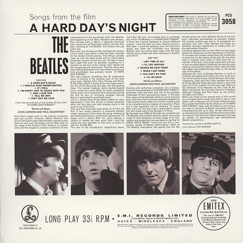 The Beatles - A Hard Days Night