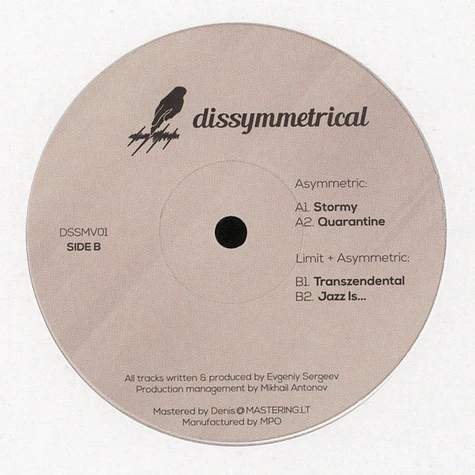 Asymmetric / Limit - Dissymmetrical Vinyl 01