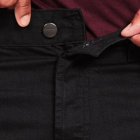 Carhartt WIP - Texas Pant "Chicago" Black / Black Denim, 11.5 oz