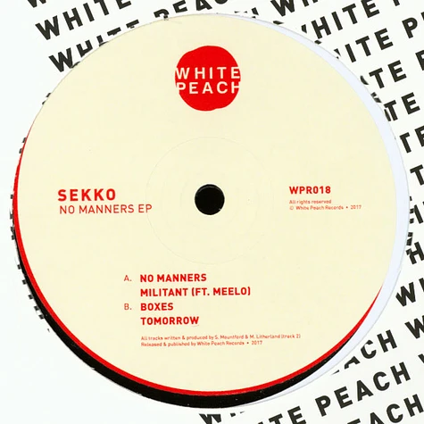 Sekko - No Manners EP