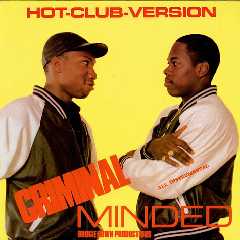Boogie Down Productions - Criminal Minded (Hot-Club-Version) (All Instrumental)