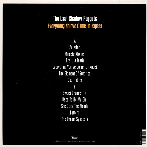 The Last Shadow Puppets - Everything You've Come To Expect