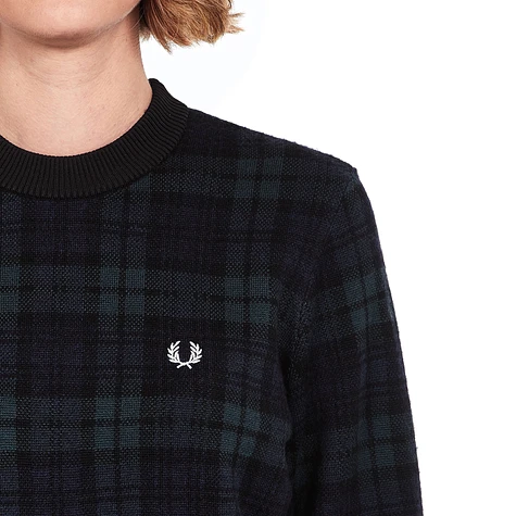 Fred Perry - Blackwatch Crewneck Jumper