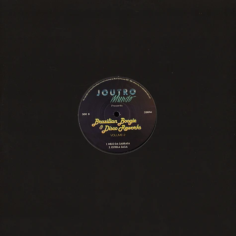 Joutro Mundo - Brazilian Boogie & Disco Volume 2