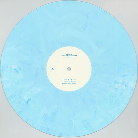 Costin RP - Different Personalties Blue White Marbled Vinyl Edition