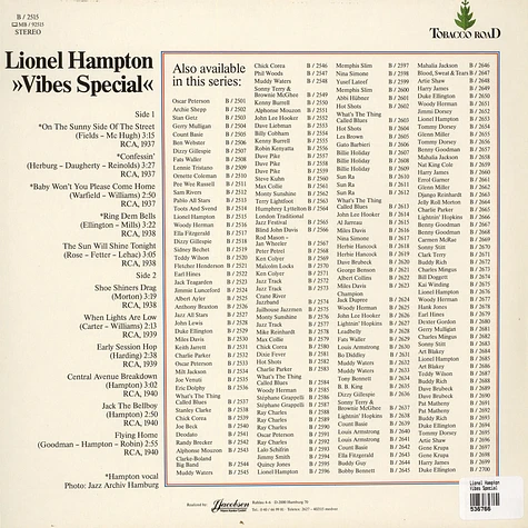 Lionel Hampton - Vibes Special