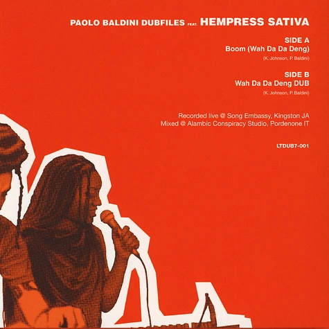 Hempress Sativa - Boom (Wah Da Da Deng) / Dub