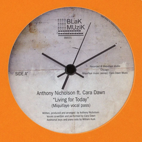 Anthony Nicholson - Living For Today