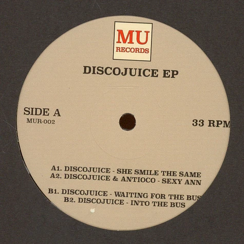 Discojuice - Discojuice EP