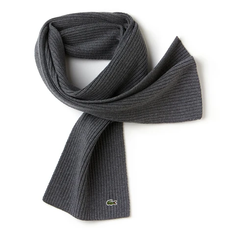 Lacoste - Rib Knitted Scarf